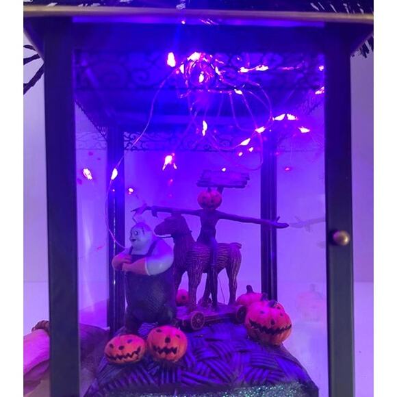 Disney's Nightmare Before Christmas Lighted Lantern, The Pumpkin King-NEW - Picture 6 of 11